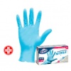 GUANTI IN NITRILE NON TALCATI TG. M/L - CONF. 100 PEZZI - AZZURRI - LOGEX PROFESSIONAL - USO MEDICALE - CODICE 91059